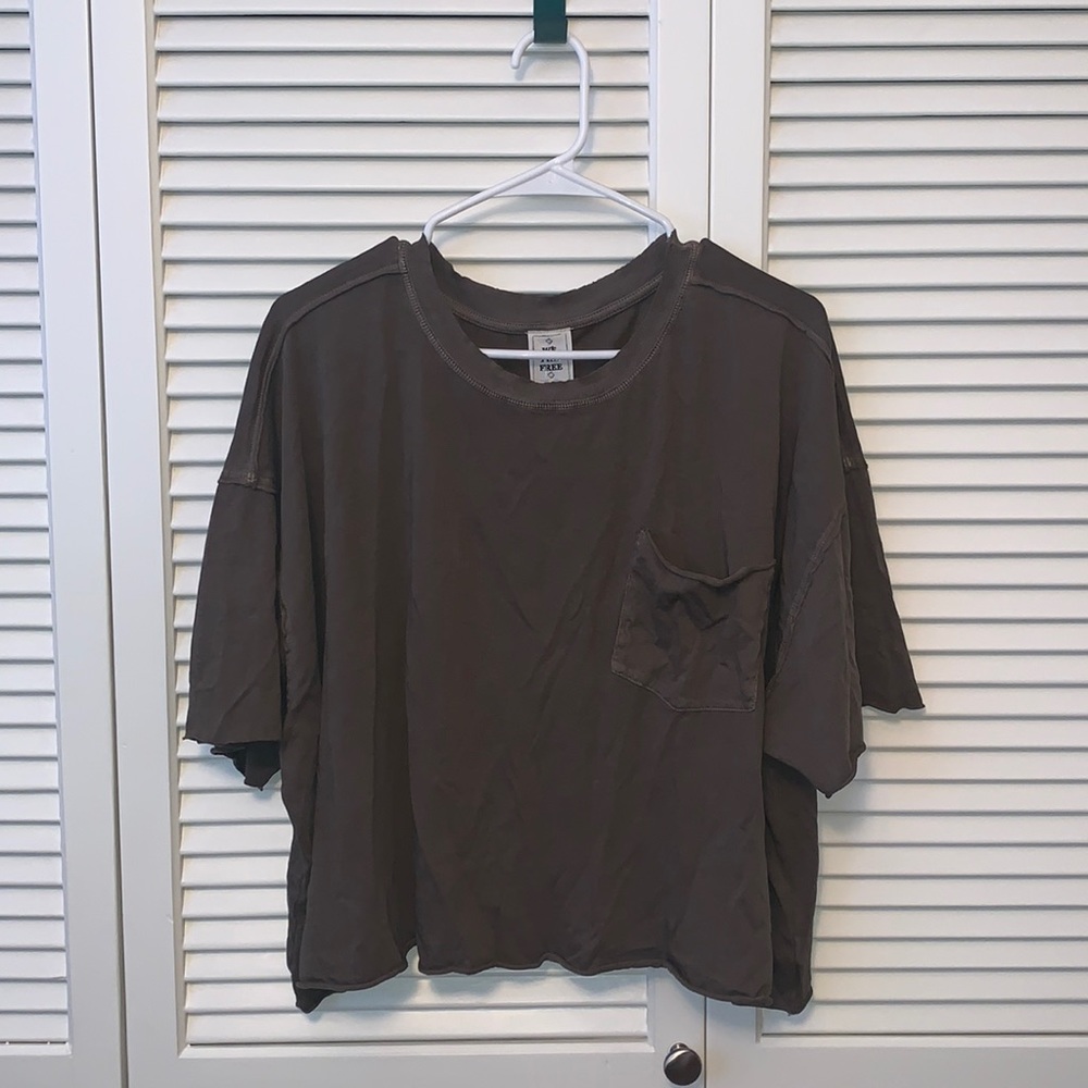 Free People Oversized Shirt NWT